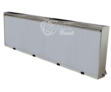 Equipamentos Radiologia - Negatoscpios Especiais - Negatoscpio 4 Corpos Inox GRX 220V